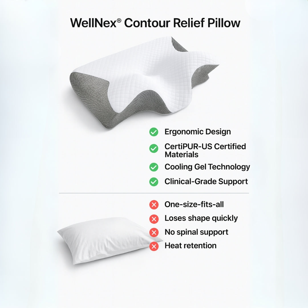 WellNex® Contour Relief Pillow